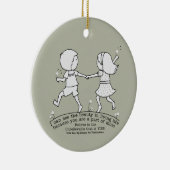 私の人生の一部 セラミックオーナメント (右)