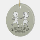 私の人生の一部 セラミックオーナメント (左)