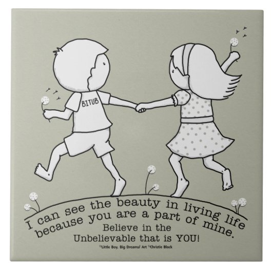 私の人生の一部 タイル (正面)