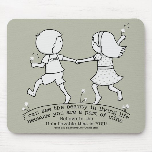 私の人生の一部 マウスパッド (正面)