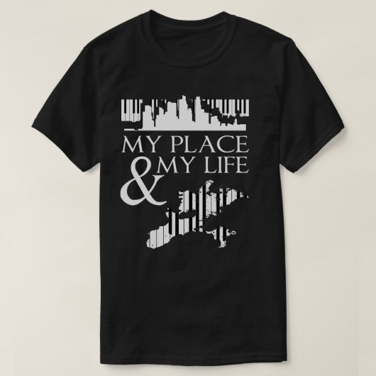 私の人生の場所 Tシャツ (デザイン正面)