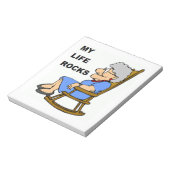 私の人生の岩 ノートパッド (回転)