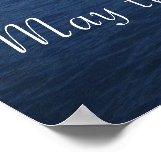 私の人生の川が愛の海に流れ込むよう ポスター (角)