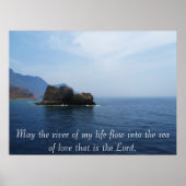 私の人生の川が愛の海に流れ込むよう ポスター (正面)