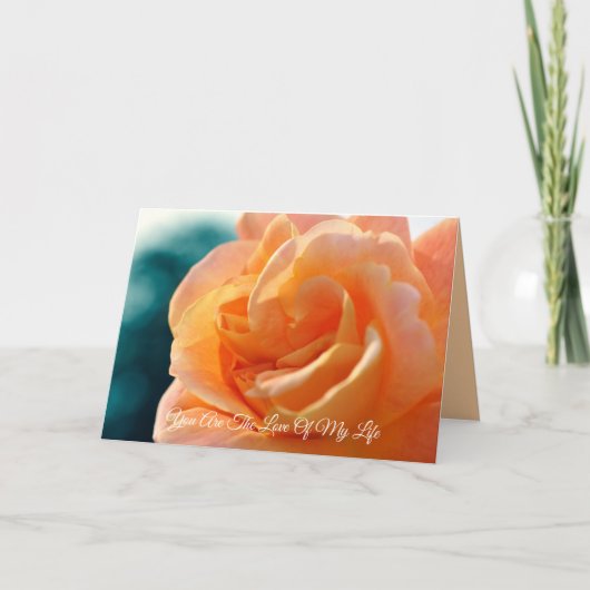 私の人生の愛 カード (正面)