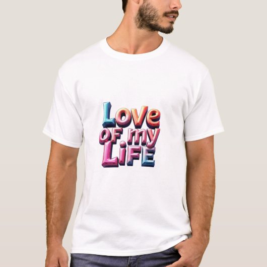 私の人生の愛 – Forever Yours Tシャツ (正面)