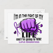 私の人生の戦い2ルパス ポストカード (正面/裏面)