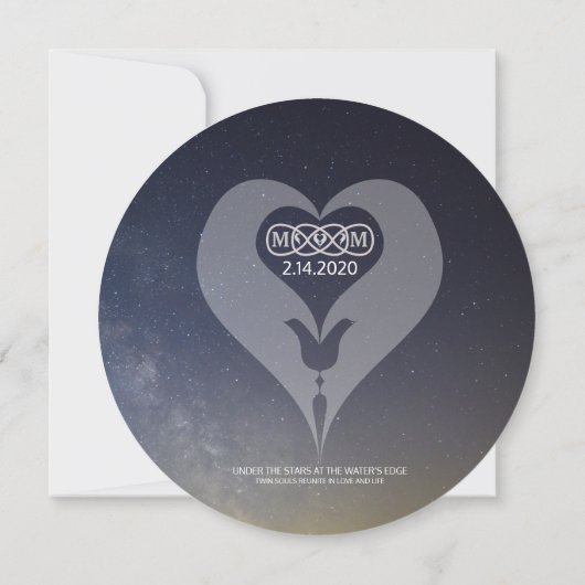 私の人生の月 カード (裏面)