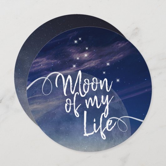 私の人生の月 カード (正面/裏面)