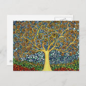 私の人生の木 ポストカード (正面/裏面)