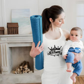 私の人生の母の女王の白人女性 タンクトップ