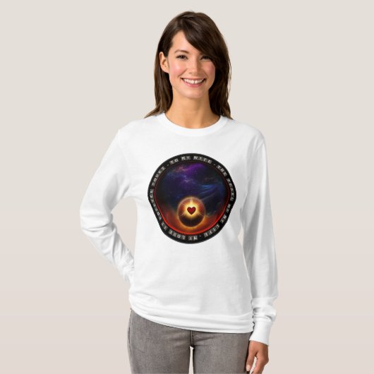 私の人生の真珠 Tシャツ (正面フル)