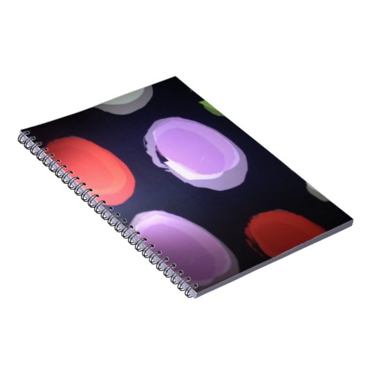 私の人生の色ビッグ水玉模様.JPG ノートブック (右側)