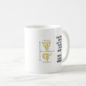 私の人生の進化Phyltc GrdlismがEqulbraを中断 コーヒーマグカップ (正面右)