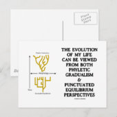 私の人生の進化Phyltc GrdlismがEqulbraを中断 ポストカード (正面/裏面)