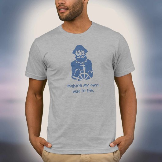 私の人生の道を作る Tシャツ