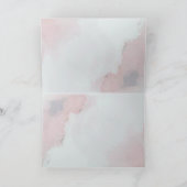 私の人生の間ずっと折りたためる招待状 招待状 (内部)