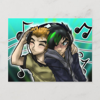 私の人生の音楽 ポストカード