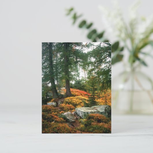 私の人生はこの垂直な時間ではない ポストカード (スタンド正面)