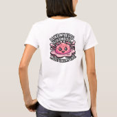 私の人生はスクランブルだ Tシャツ (裏面)