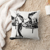 私の人生はスケートボードとスクーター クッション (ブランケット)