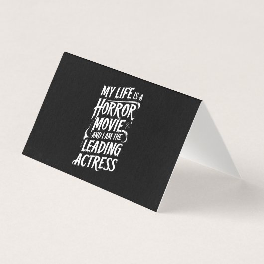 私の人生はホラー映画だ – 面白いハロウィーン (正面)