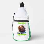 私の人生は変わりつつある スリングバッグ (正面)