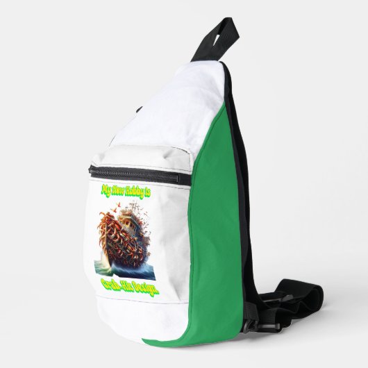 私の人生は変わりつつある スリングバッグ (右コーナー)