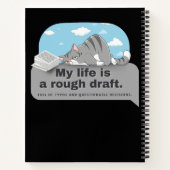 私の人生は大荷車を引く荒だ：作家の漫画 ノートブック (裏面)