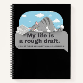 私の人生は大荷車を引く荒だ：作家の漫画 ノートブック