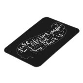 私の人生は完璧ではなく、髪は マグネット (左側)