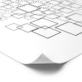 私の人生は数週間で。ライフカレンダー。80年。 ポスター (角)