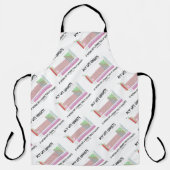 私の人生は決して決まったユーモアばかりだ エプロン (正面)