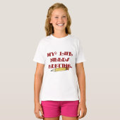 私の人生は編集が必要だ Tシャツ (正面フル)