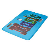 私の人生は音楽、記憶泡バスマット バスマット (アングル)