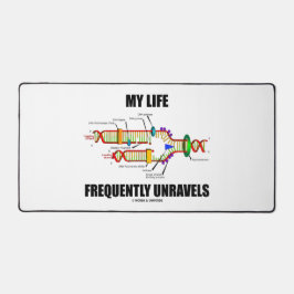 私の人生は頻繁にDNA複製ユーモアを解き明かす デスクマット
