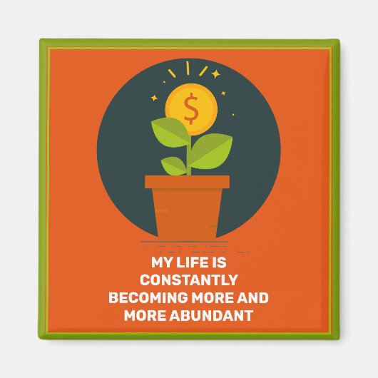 私の人生は、ますます多くの磁石を手に入れる マグネット (正面)