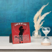 私の人生への愛情 フォトプラーク (インサイチュ)