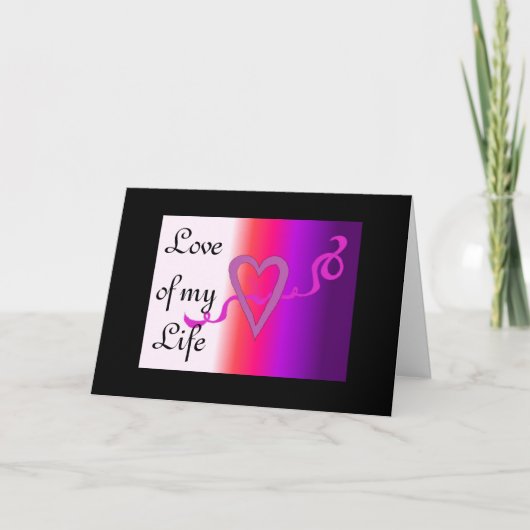 私の人生への愛 シーズンカード (正面)