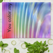 私の人生を喜びで彩る キッチンタオル (折り畳み)