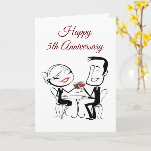 ***私の人生を愛して4周年をめでたく*** カード (黄色い花)