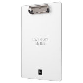 私の人生を愛する/憎む クリップボード (左)