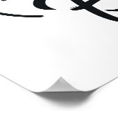 私の人生を無駄にするおもしろい猫デザイン ポスター (角)