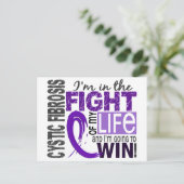 私の人生嚢胞性線維症との闘い ポストカード (スタンド正面)