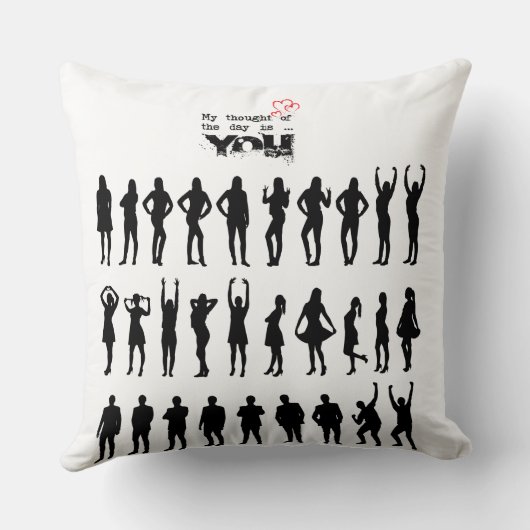 私の人生 クッション (裏面)