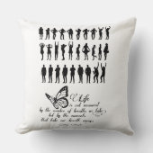 私の人生 クッション (正面)