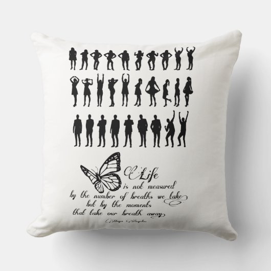 私の人生 クッション (正面)