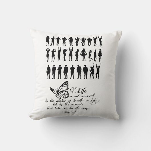 私の人生 クッション (正面)