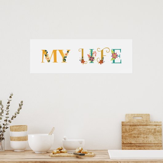 私の人生 ポスター (キッチン)