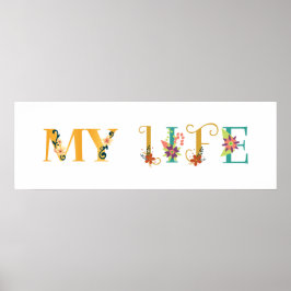 私の人生 ポスター